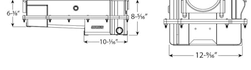 Moroso Aluminum 20377 2 Piece Wet Sump Oil Pan, Fits Big Block Chevy Mark IV, For use w/External Pump