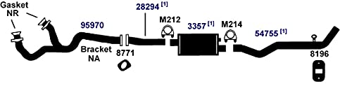Exhaust Gasket AP Exhaust 8771