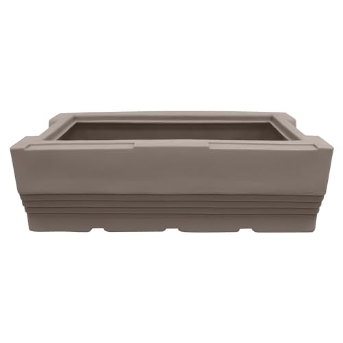 Wise Premier Series BM1152-1B-1725 Flip-Flop Pontoon Seat Base Only, Mocha Java