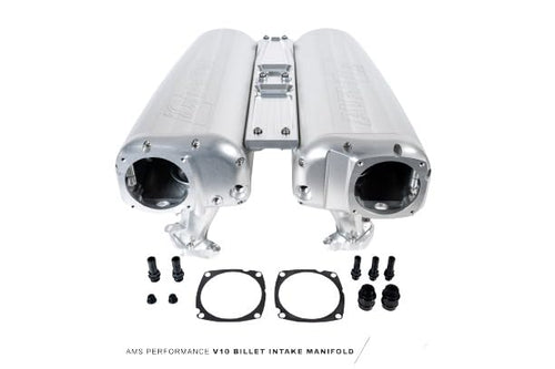 Audi R8 / Lamborghini Huracan AMS Performance Billet Intake Manifold (Standard Color Anodize w/Additional Lead Time) (Blue, Black, Red, Violet, Gold, Green)