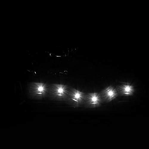 Led Projector Headlights- Chrome SPEC-D TUNING LHP-F25099SM-RS 99-04 Ford F250