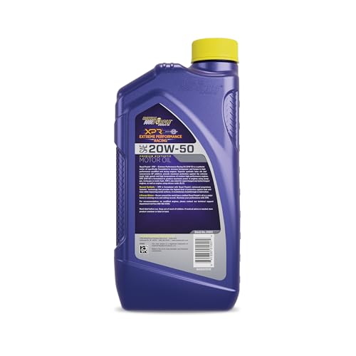 Royal Purple (06051-6PK SAE 20W-50 Synthetic Racing Motor Oil - 1 Quart, Case of 6)