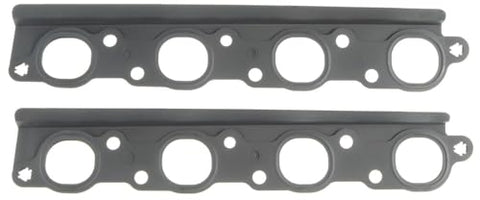 Mahle Gasket Exhaust Header/Manifold, 1.89 x 1.74 in Square Port, Multi-Layered Steel, Compatible with Ford Godzilla, Pair