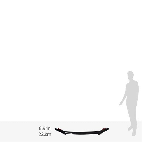 Bugflector Hood Shield / Protector Auto Ventshade [AVS] | Fits 2000 - 2006 Toyota Tundra (Behind Grille), 2001 - 2004 Sequoia (Behind Grille) | High Profile Bug Deflector - 1 pc., Dark Smoke | 23051