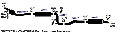 Exhaust Tail Pipe AP Exhaust Products 34772