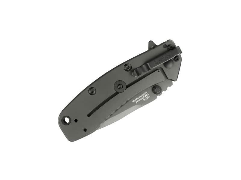 Kershaw Cryo II XL Pocket Knife, 3.25" 8Cr13MoV Steel Titanium-Coated Blade, Assisted Everyday Carry Pocket Knife