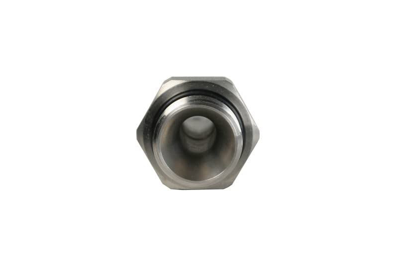 1/2 Male Quick Connect Stainless Steel Adapter to AN-10 ORB