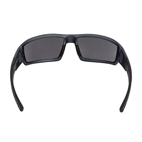 Radians® Cumulus Crossfire® 41291 Premium Safety Eyewear - Aluminum Gray Frame - Smoke Lens - Unisex