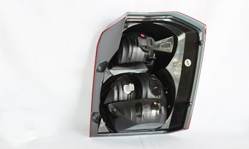 Left TYC Tail Light Assembly Compatible with 2008-2012 Dodge Caliber