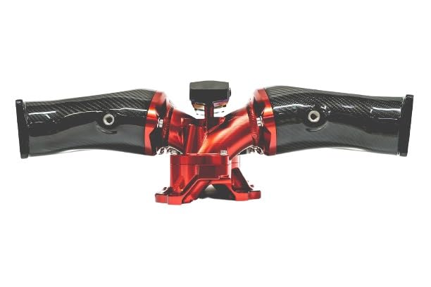18 Injector ALPHA Performance R35 GT-R Carbon Fiber Intake Manifold (18 Injector Upgrade From Std 6 Or 12 Injector Manifold. Upper Section Only)