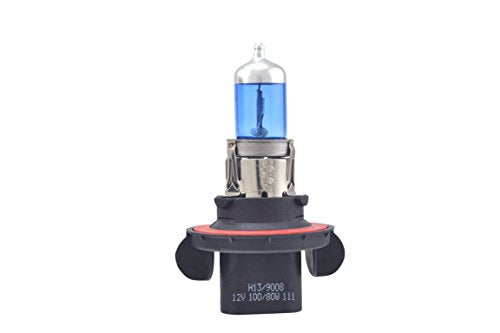 HELLA Optilux H71071052 XB Series H13 9008 Xenon White Halogen Bulbs, 12V, 100/80W 2 Pack