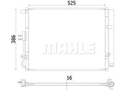 AC BEHR 957 000S A/C condenser