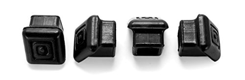 Replacement Camco 43660 Rubber Feet for Adjustable Height Aluminum Platform Step, 4 Pack