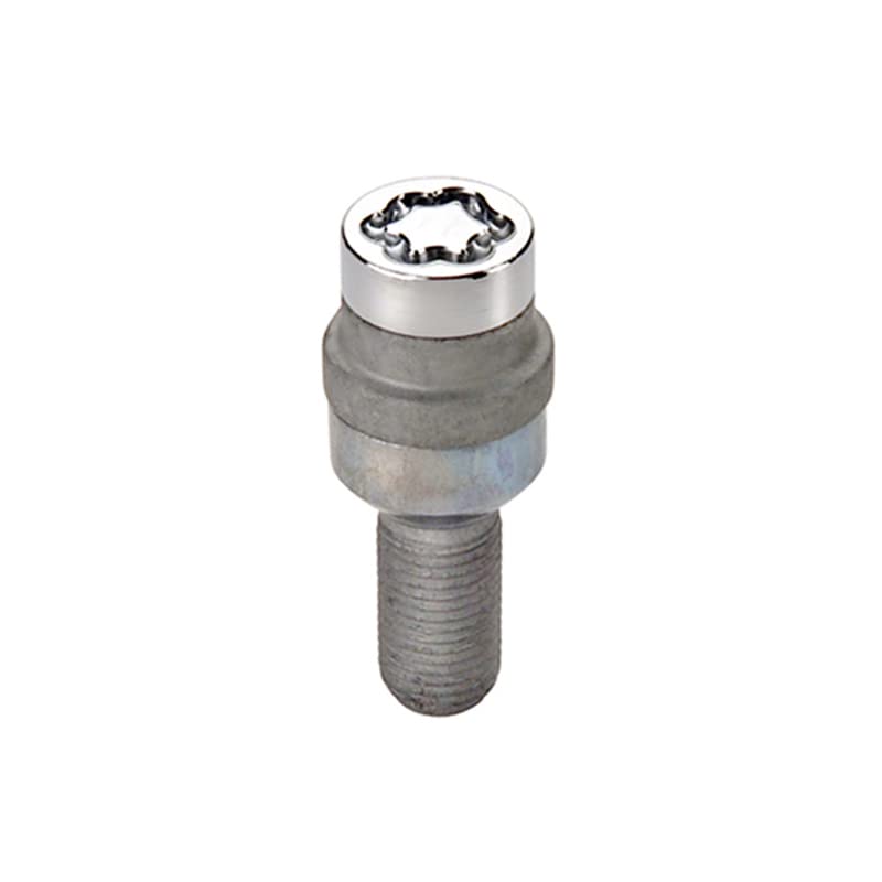 Bolt Style McGard Chrome Radius Seat Lock Bolt Set (M14 x 1.5 Thread Size) - Set of 4