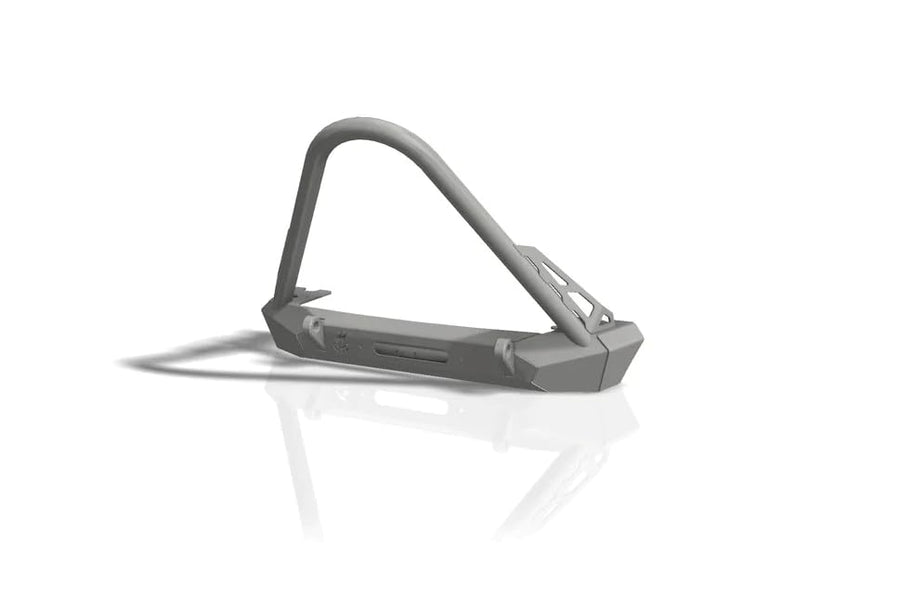 CrawlTek Front Bumper - Inferno - Black compatible with 2007-2018 Jeep Wrangler JK