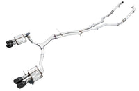 AWE Tuning SwitchPath Audi B9 S5 Sportback Exhaust - Non-Resonated (Black 102mm Tips) - 3025-43046