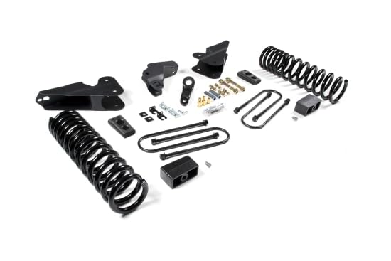 Zone Offroad 4 inch Standard Full Suspension Lift Kit | 2013-2018 Ram 3500 4WD Gas | ZOND138N 2" Rear Lift | Nitro Shocks