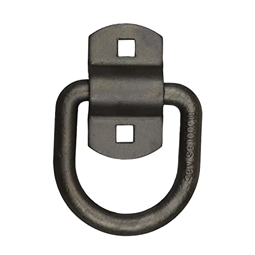 Forged Heavy Duty D-Ring, 1/2" Diameter, 2 3/8" x 2 1/2" 11,000 lb 1 Pk