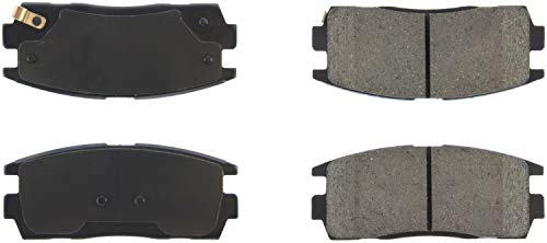 Rear StopTech 308.12750 Brake Pads with Shims and Hardware