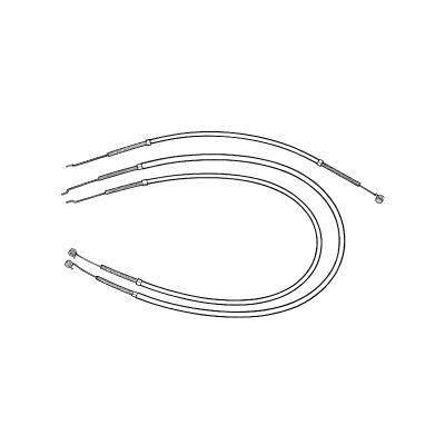 C5ZZ-18518-52-K Scott Drake 1965-1966 Heater,Temperature,Defroster Control Cables