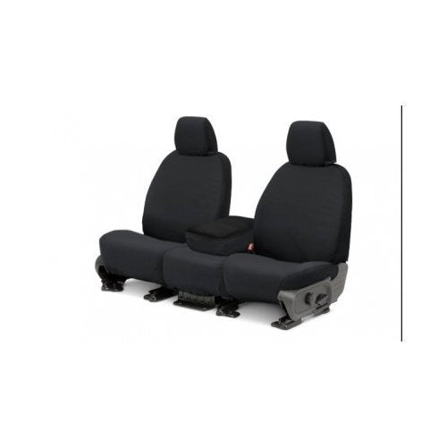 Covercraft SeatSaver Custom Fit Front Row Seat Cover for Select Ram Pickup Models - Polycotton (Charcoal)
