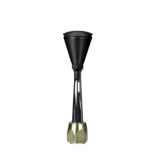 Fm Shifter Lokar Performance Products GM 4L60 Chrome 6" Straight Lever Hi-Tech Black Knob