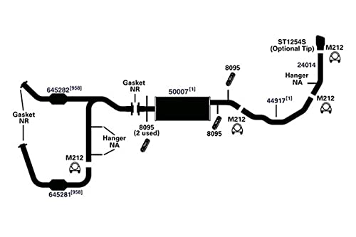 Exhaust Pipe AP Exhaust 44917
