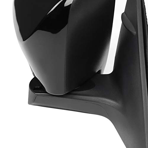 SPEC-D TUNING RMV-CAM12P3-B-MP-R Right Side Mirror - 3 Wires, Power Glossy Black 12-14 Toyota Camry