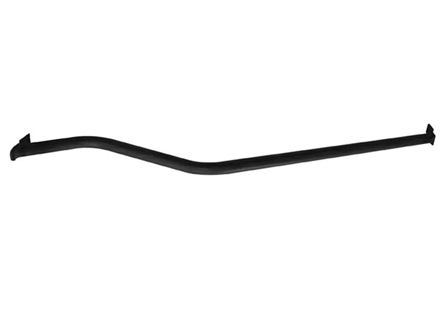 Windshield Header Channel RAMPAGE PRODUCTS for Ford Bronco | Black, Wiper Dropdown Bracket | 98499 | Fits 1966-1977 Ford Bronco