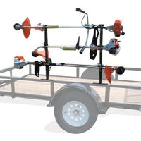 14' Carry-On Trailer Weed Trimmer Rack