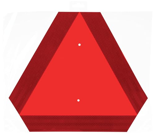 Reflective Triangle Performance Tool W1496 - Essential Safety Sign for Farm Vehicles and Equipment