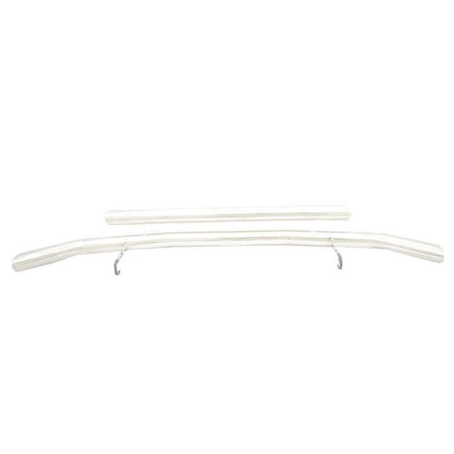 Double Layer Black Horse FRONT RUNNER Stainless Steel Compatible with 2018-2022 Honda Odyssey-FD-HO22S