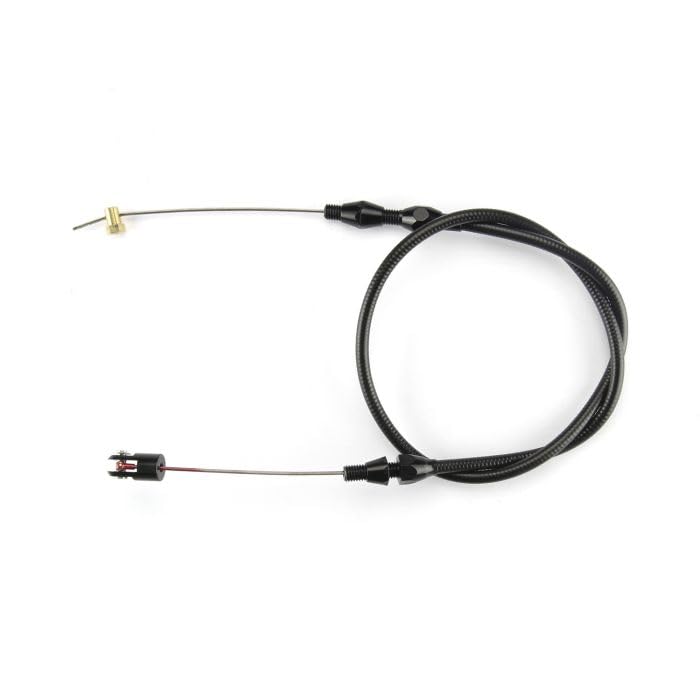 Lokar XTC-1000B8U Performance Products Universal Throttle Cable For Borla And 8 Stack Injection And Black Fittings