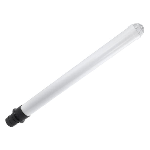 T-H Marine 18 in Overflow Drain Tube - Straight with Screen Fits 1-1/2 in Thru-Hulls (1-5/8in OD Boot) - Livewell and Baitwell Drain Tube - PVC - Easy Pull Top Removal