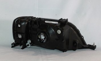 Left TYC Headlight Assembly Compatible with 1997-2001 Honda CRV