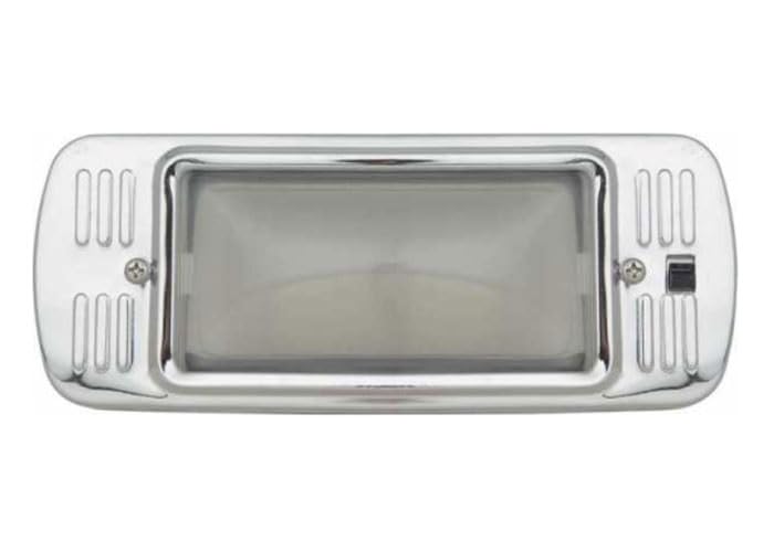 Dome Light Assembly Brothers Trucks DLH47CH - Glass Lens - Chrome