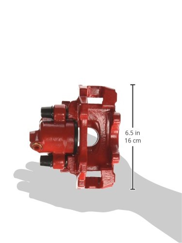Power Stop Pair of High-Temp Red Powder Coated Rear Calipers For BMW 323Ci 2000, BMW 323i 1998-2000 [Model Specific]