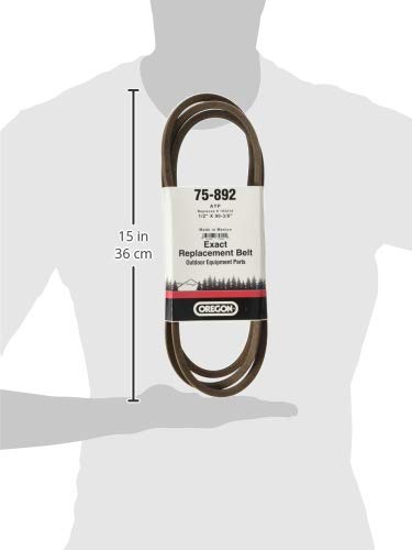 75-892 Oregon Belt 1/2" by 90-3/8" Lawn Mower Belts