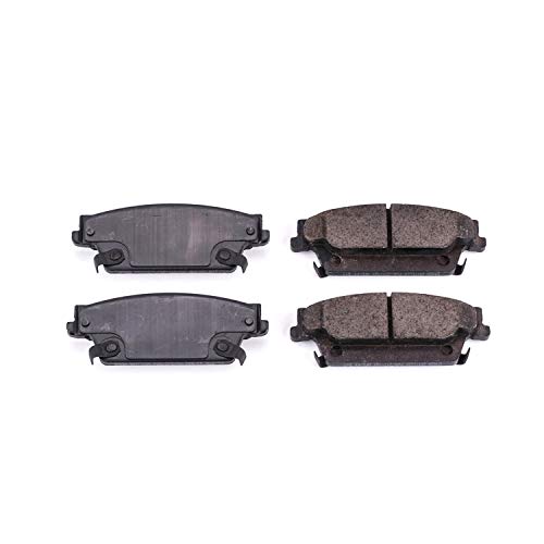 Z16 Evolution Power Stop Rear Ceramic Brake Pads For Cadillac CTS 2006-2007, Cadillac SRX 2004-2009, Cadillac STS 2005-2011 [Model Specific]