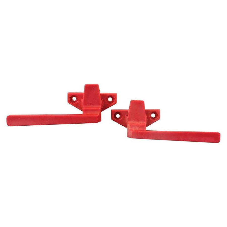Emergency JR Products Window Latch Set, Red 81925