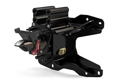 JL/JLU TeraFlex 4838910 Alpha HD Adjustable Spare Tire Mounting Kit Black