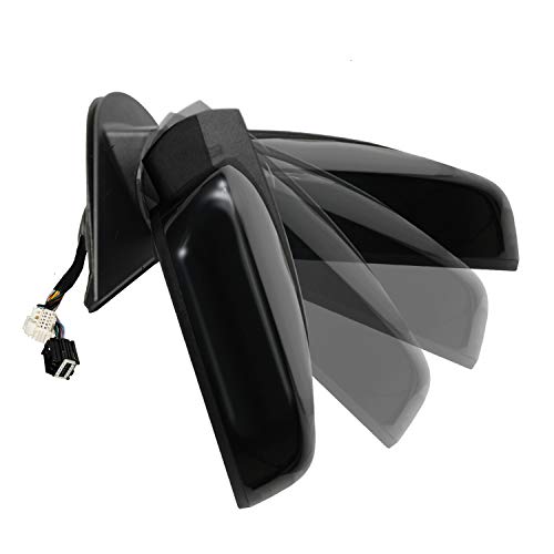 Fit System Mirror Passenger Side for Avalanche, Silverado/Sierra 1500, 2500, 3500, Suburban, Tahoe, Yukon/Denali/XL, Silverado/Sierra Hybrid, PTM, Arrow Signal, Memory, Power Fold, HTD Pwr