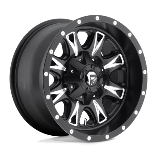 D513 Fuel 1PC 20X10 8X6.5 MT-BLK-MIL -12MM - D51320008250