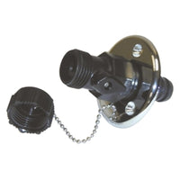 Washdown Valve T-H Marine w/Chrome Base
