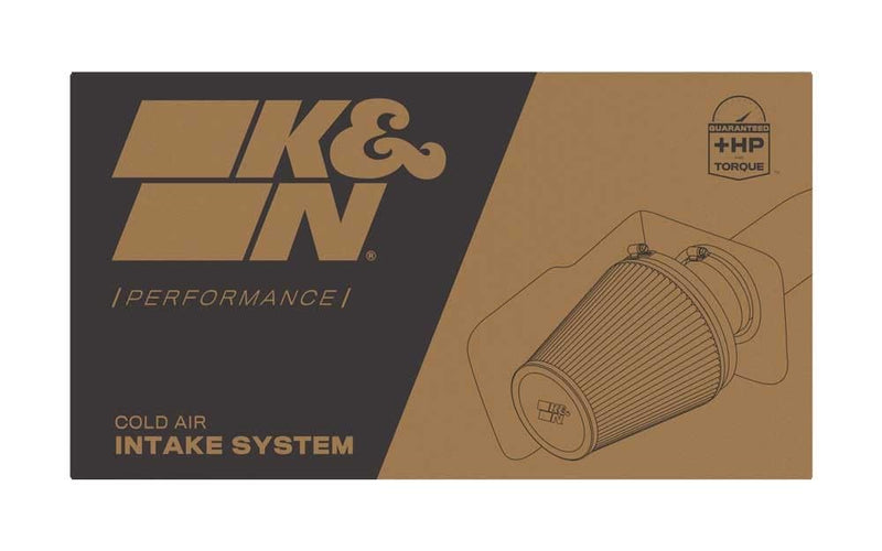 Cold Air Intake System K&N: High-Flow Air-Filter, Increase Performance & Horsepower: Compatible with 2014-2018 JEEP Cherokee, 63-1569