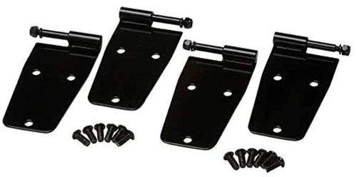 Kentrol Hardtop Door Hinge Set 50474 With Out Mirror Holes (4 pieces) for 1976-1993 Jeep CJ and YJ