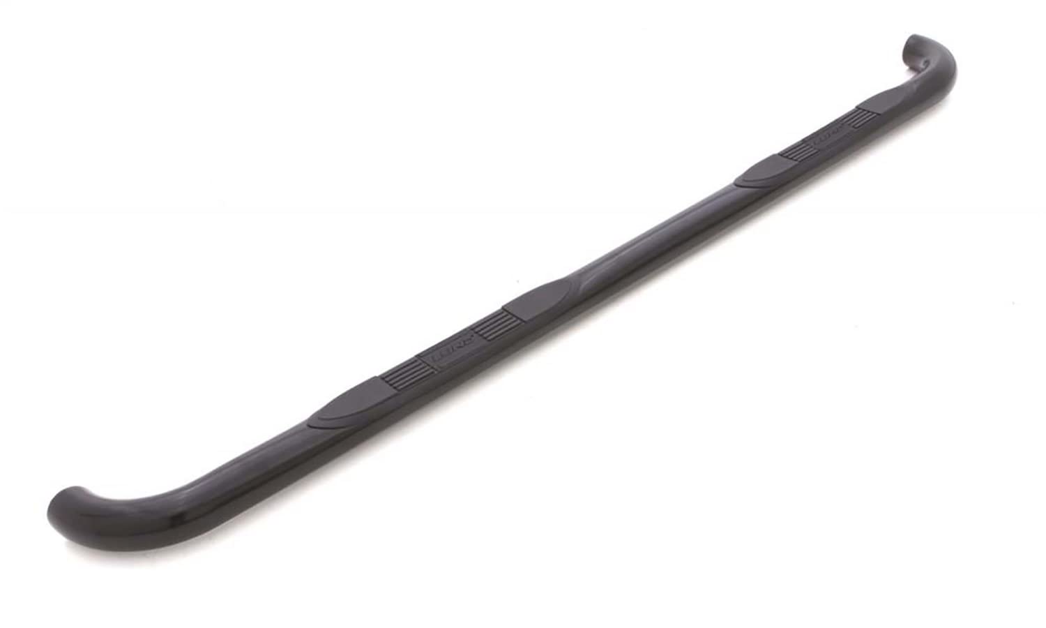 Lund 23087916 Steel Black, 3" Round Bent Nerf Bars for 2019 Silverado 1500 Crew Cab