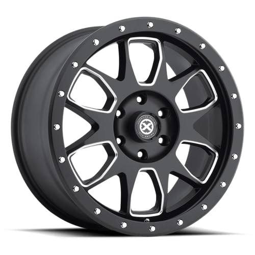 AX196 ATX Series 17X9 6X5.5 S-BLK MILL 45MM - AX19679062745