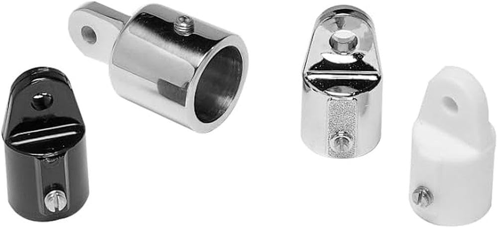 3/4" White External Marine Eye End - Set of 2 Taylor Made Products