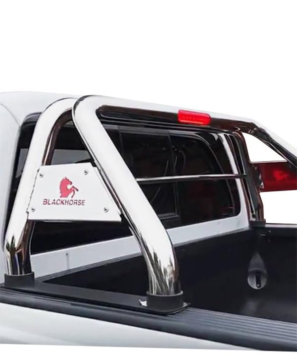 Off Road Black Horse Roll Bar (Stainless Steel)